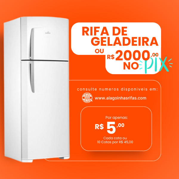 GELADEIRA CONTINENTAL OU 2000 NO PIX